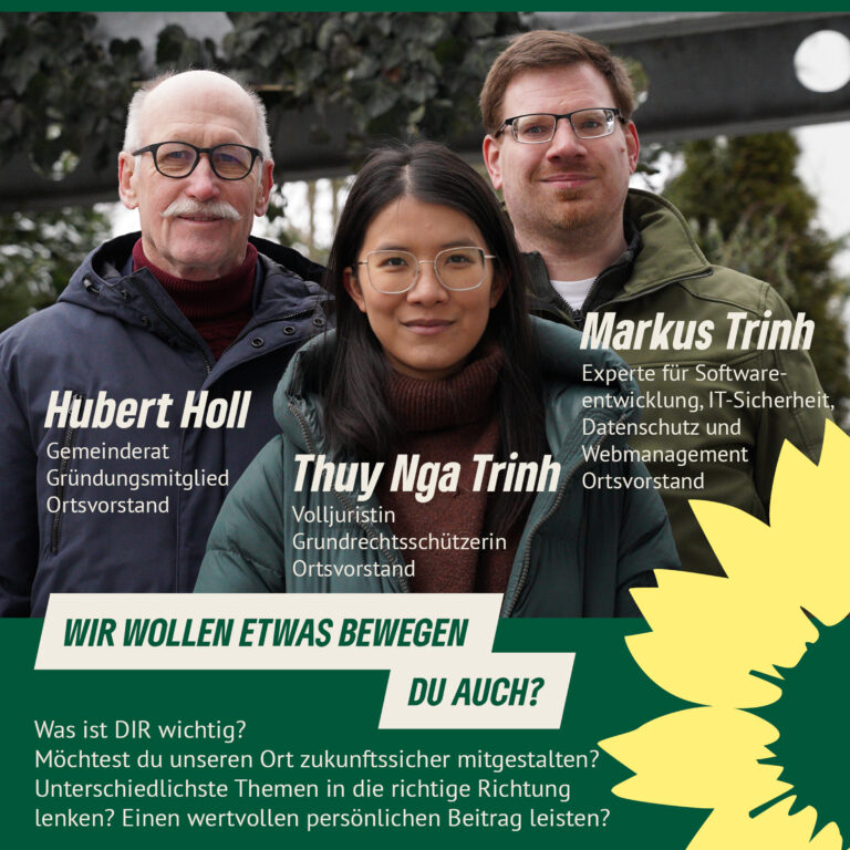 Komm‘ mit uns in den Gemeinderat!